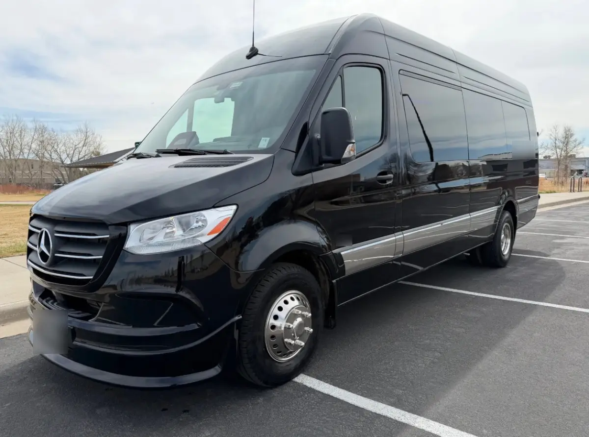 Fort Lupton 13 passenger black executive Sprinter