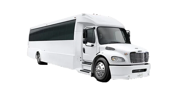 Fort Lupton 40 passenger party bus exterior